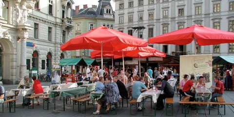Vinalia Weinfest Hauptplatz Graz