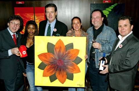 Brustkrebshilfe Charity Café Kaiserfeld Vernissage Sabine Jocher